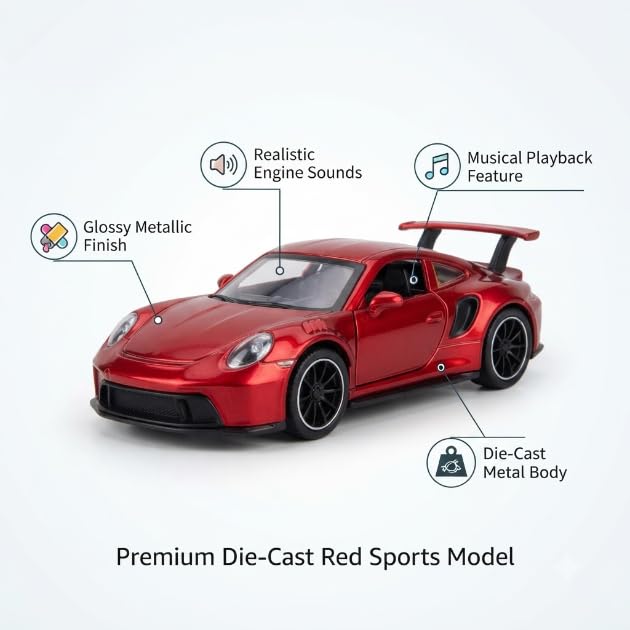 Porsche DieCast Metal Toy