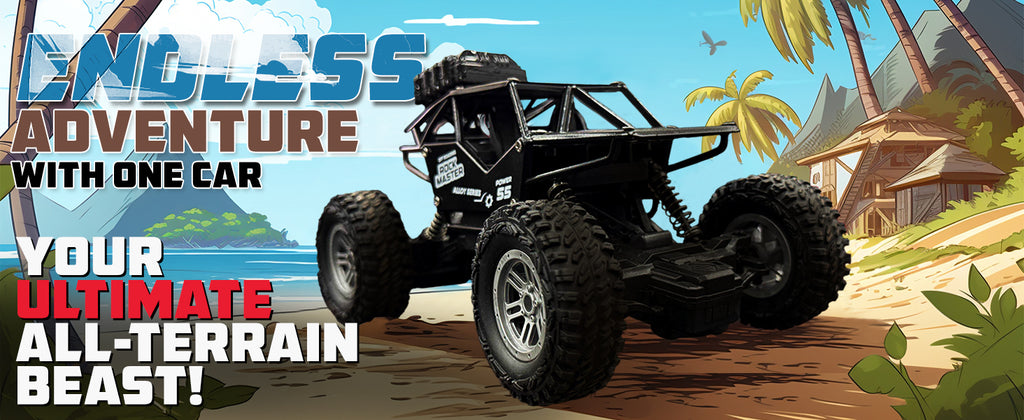 Avengers Rock Crawler Monster Truck