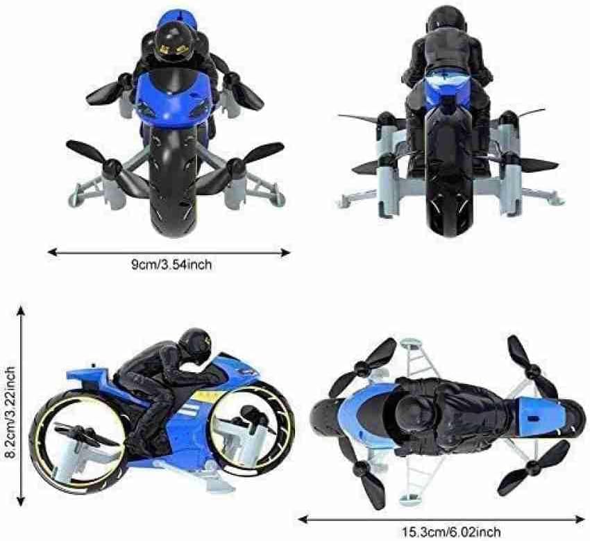 RC Flying Motorcycle Land & Air Dual Mode