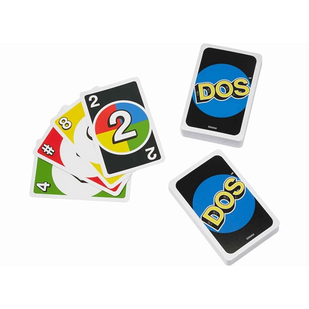 Dos Classic Card Game with a Family Friendly Twist