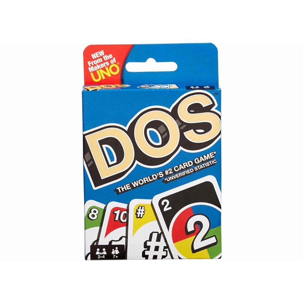 Dos Classic Card Game with a Family Friendly Twist