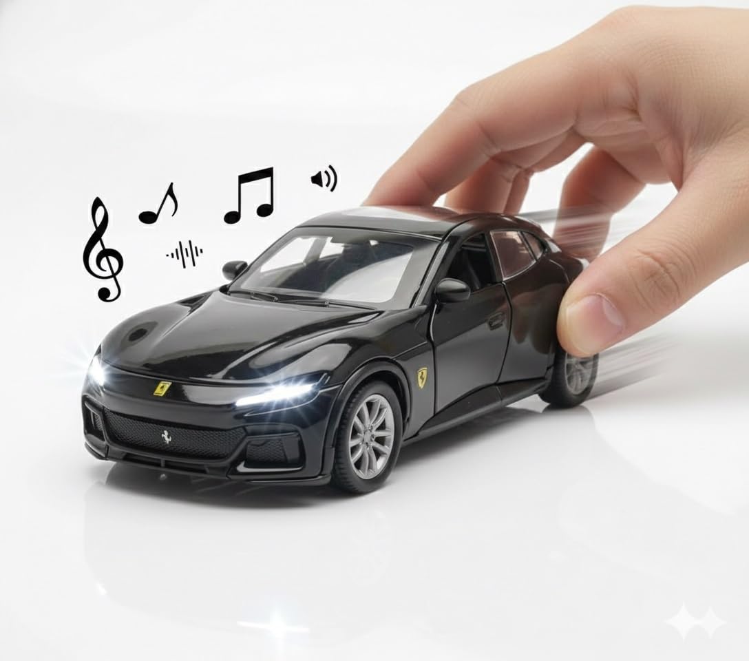 Ferrari Diecast Alloy Pull Back Toy
