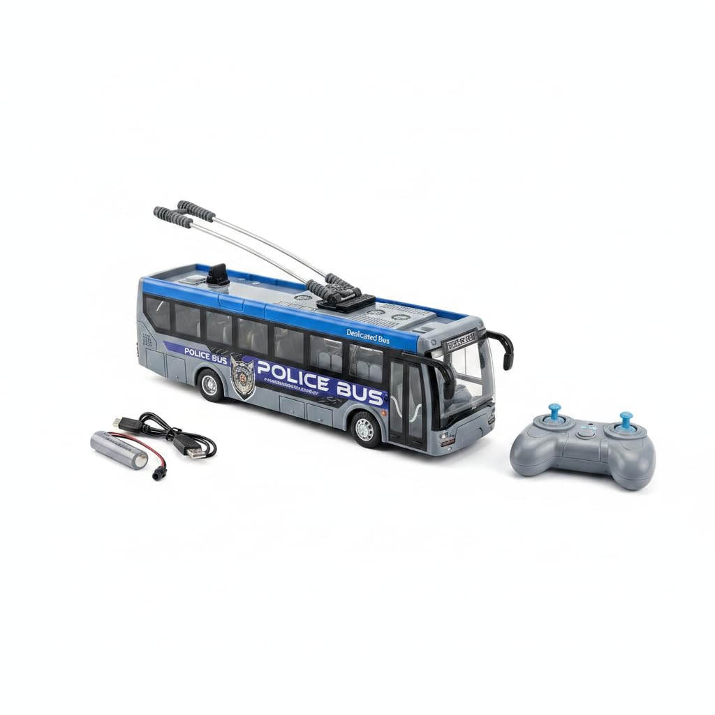 Super Quality Remote Police Bus