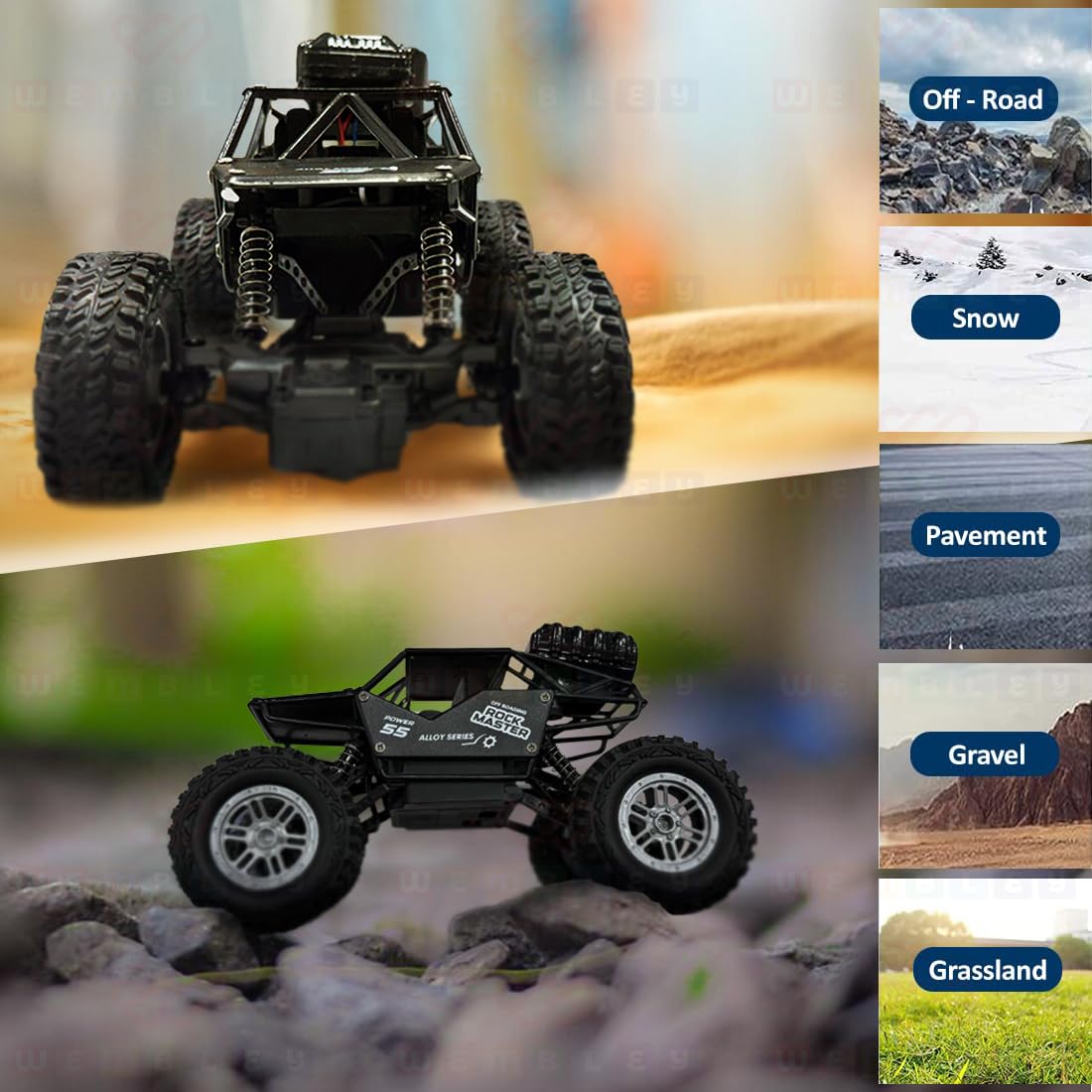 Avengers Rock Crawler Monster Truck