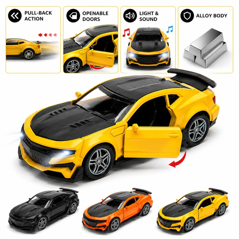 Camaro Sports Car DieCast Metal Toy