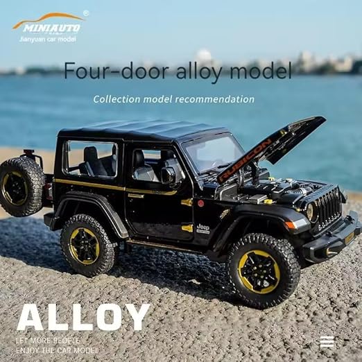 Jeep Wrangler Rubicon Diecast Model Car