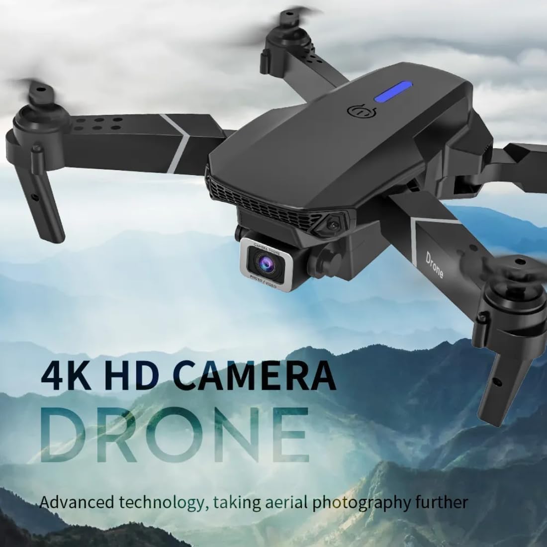 E-88 Drone Pro Max Black