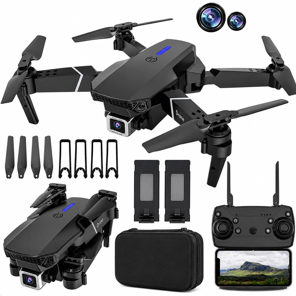E-88 Drone Pro Max Black
