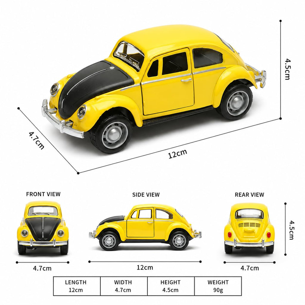 Beetle DieCast Pull Back Toy