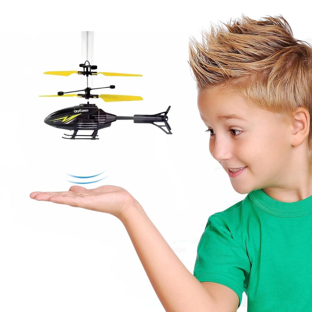 Outdoor Flying Helicopter with Hand Induction Watch