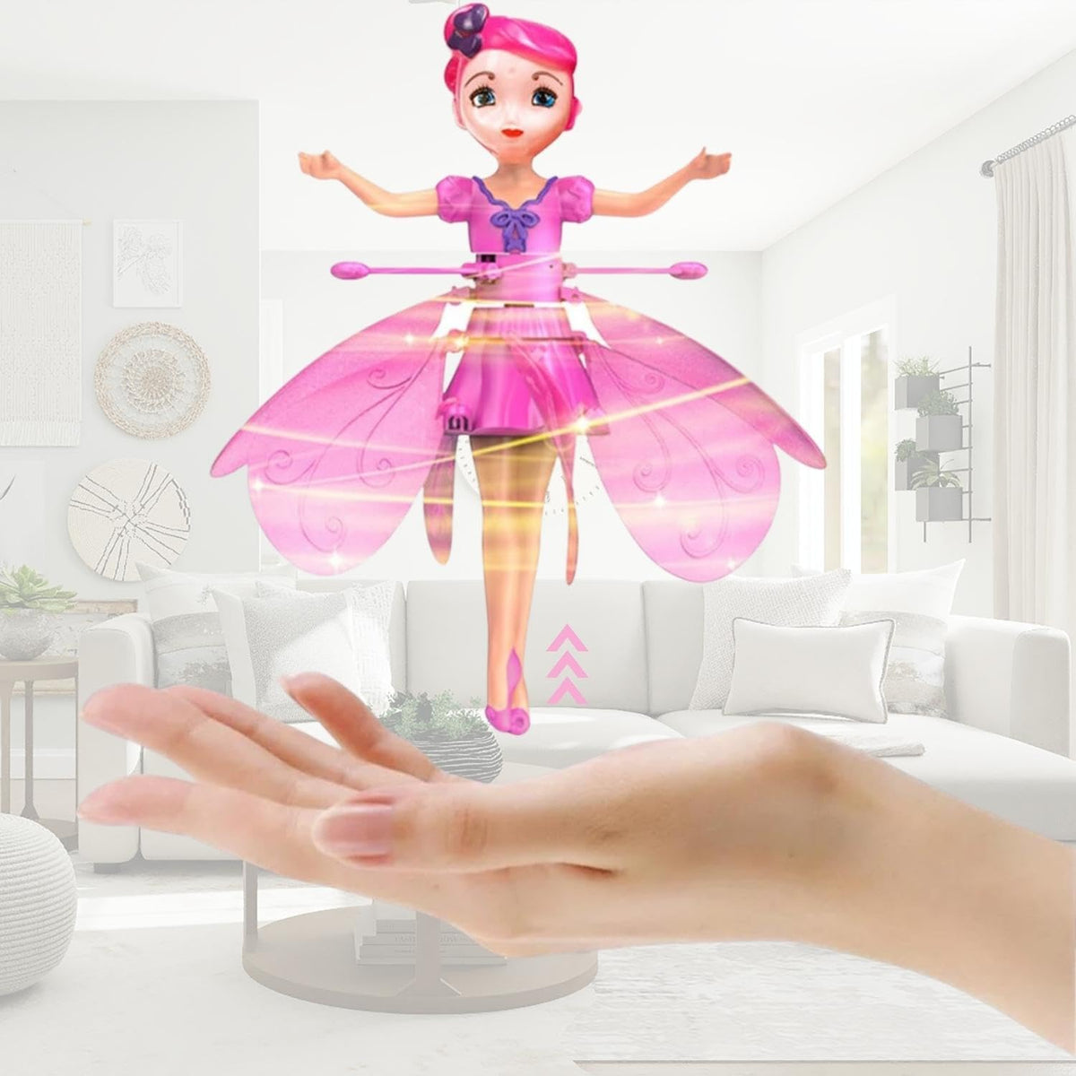 Trendy Magical Hand Sensor Control Flying  Doll For Girls