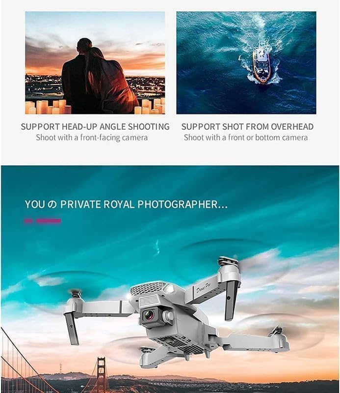 E-88 Drone Pro Max Black