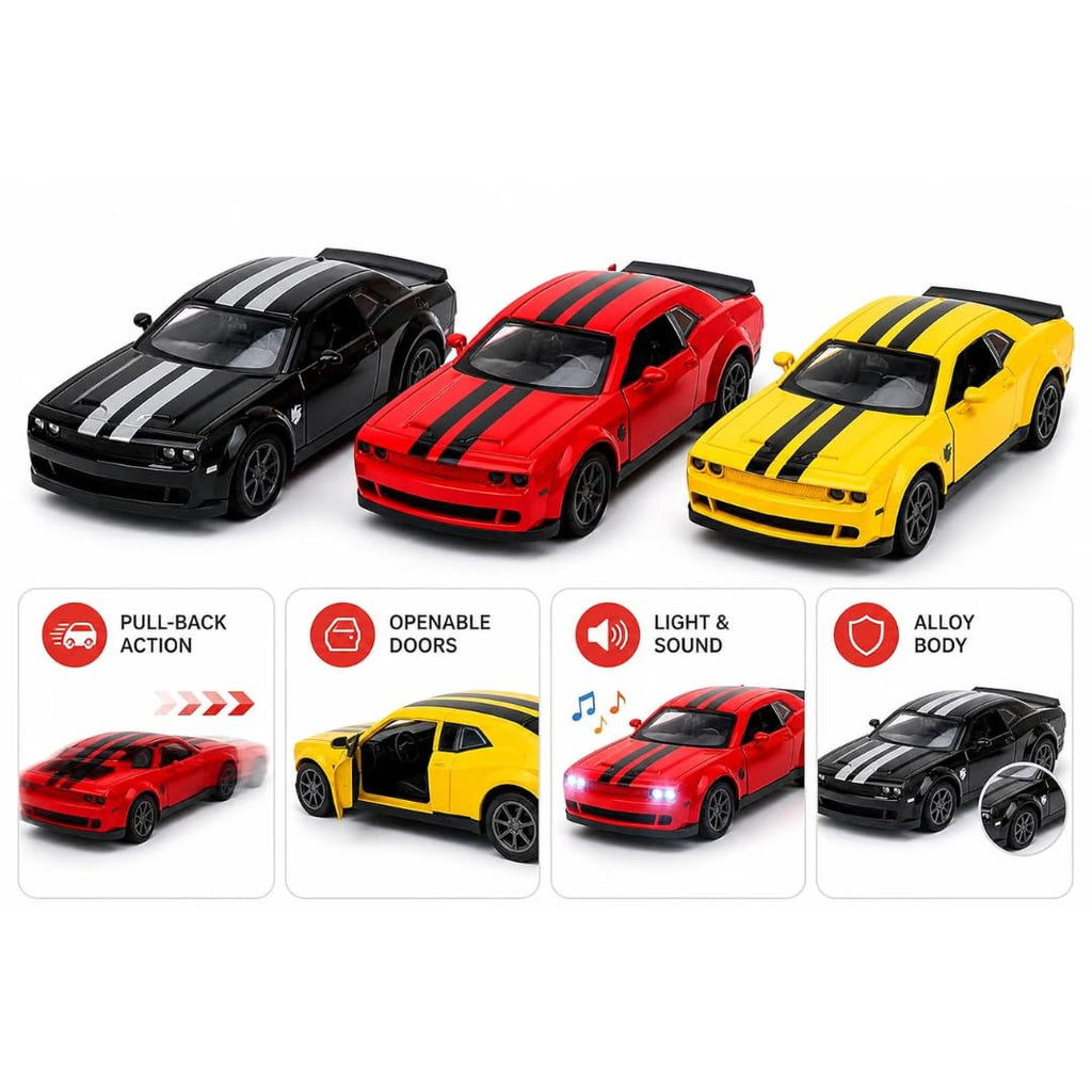 Dodge Challenger Hellcat DieCast Model Car