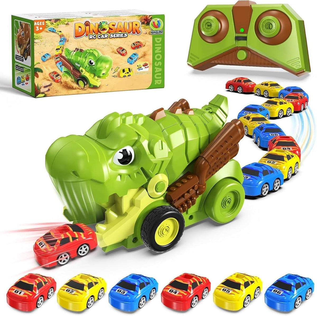 Remote Control Dinosaur Car Toy