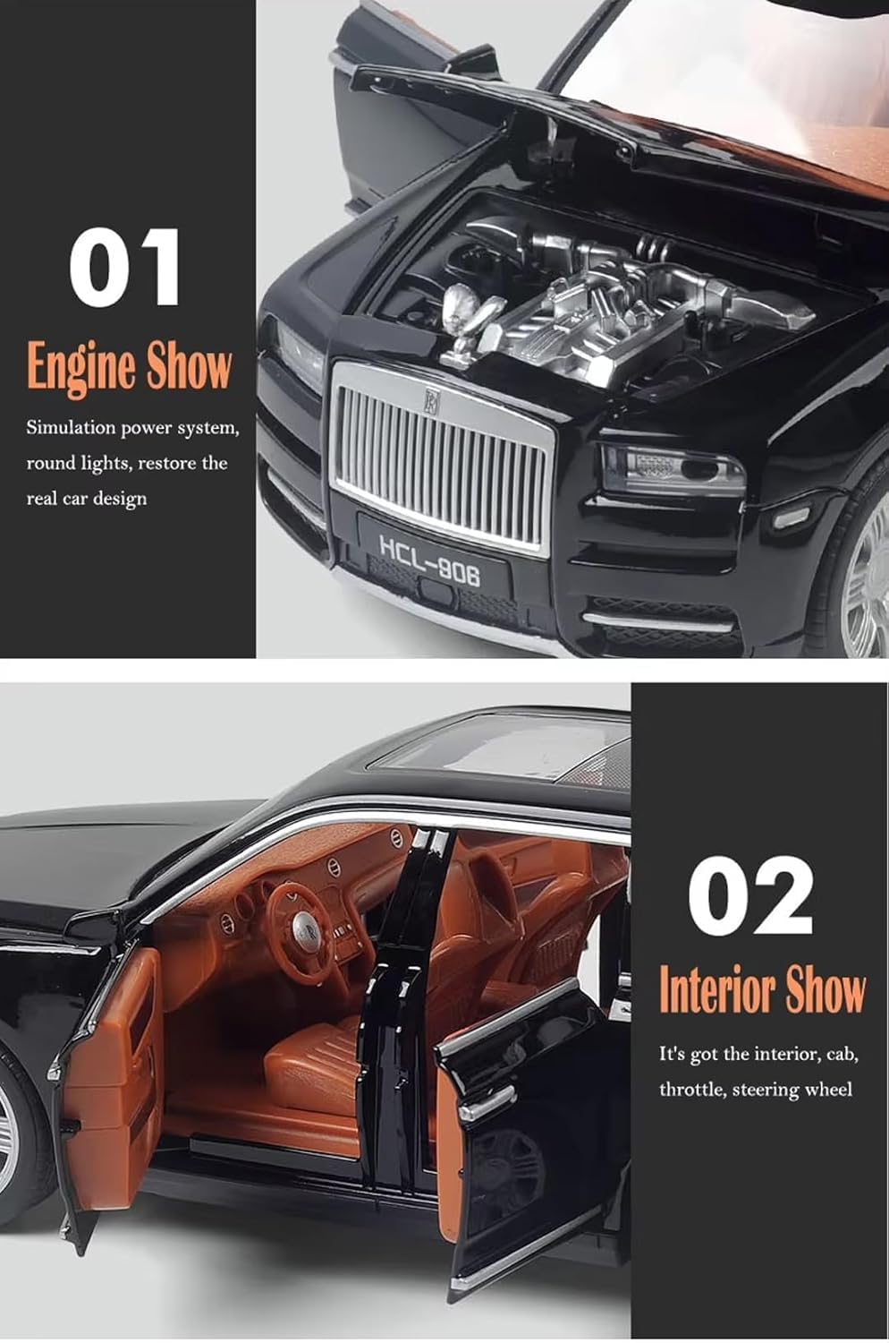 Rolls Royce Cullinan Exclusive Alloy Metal Car