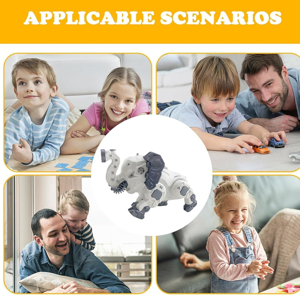 Remote Control Elephent With Smoke & Spray