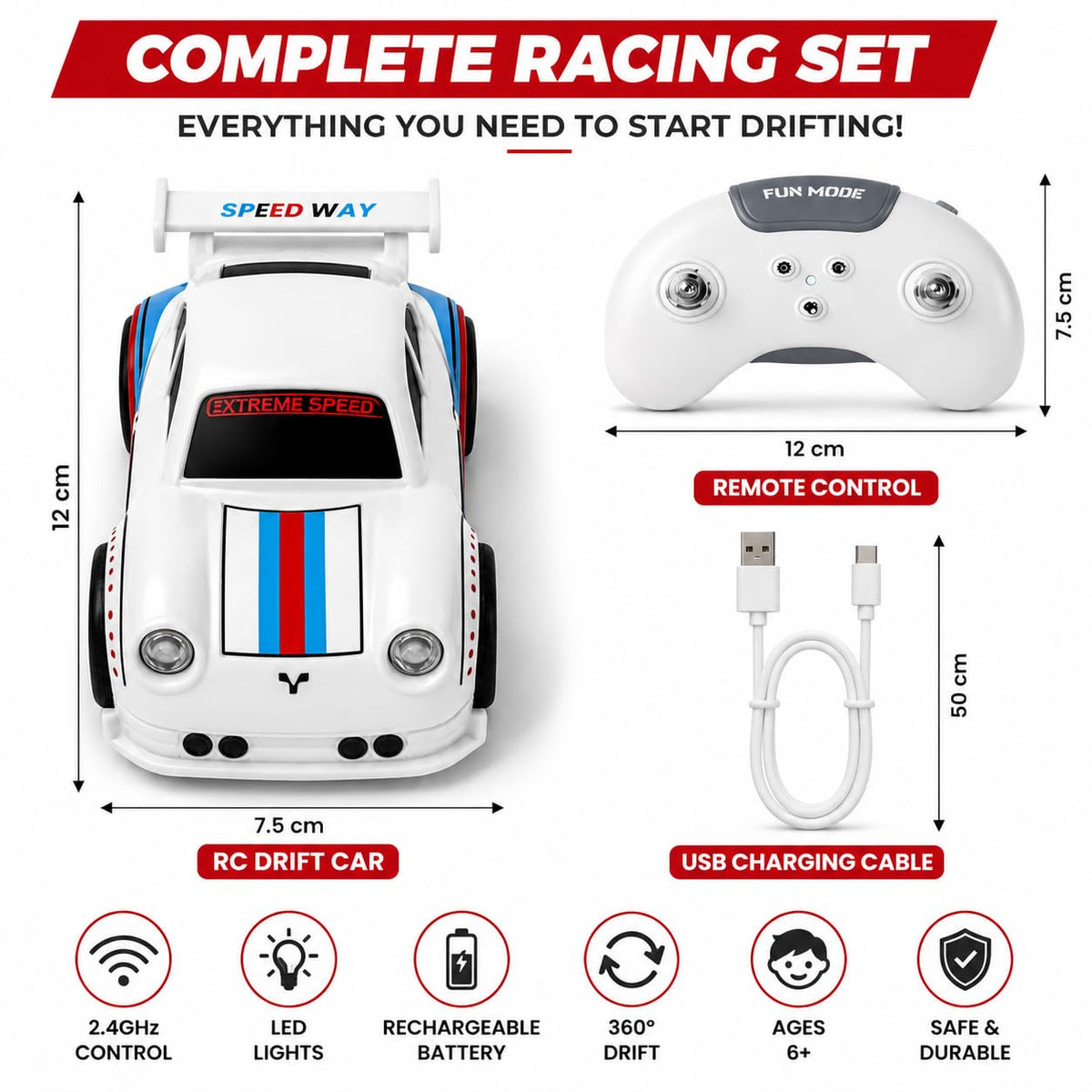 Mini Multi Functional RC Racing Car