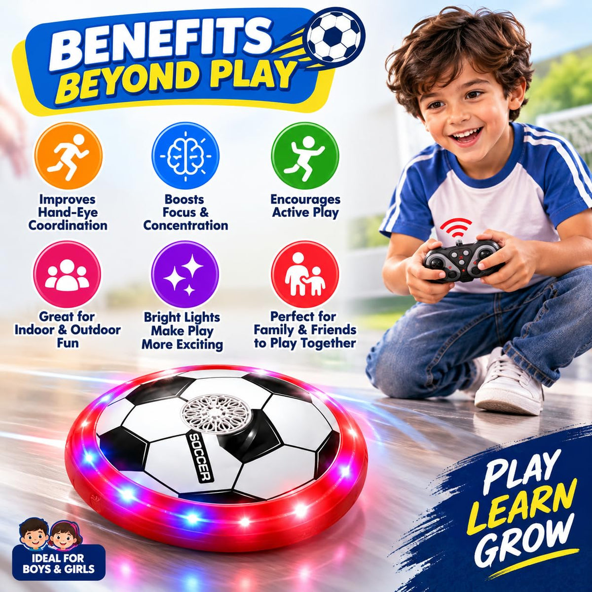 Bubble Car Remote Control Toy for Kids