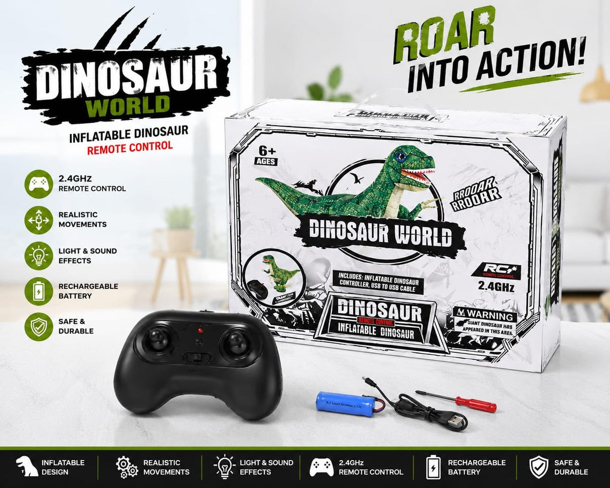 Remote Control Inflatable Dinosaur