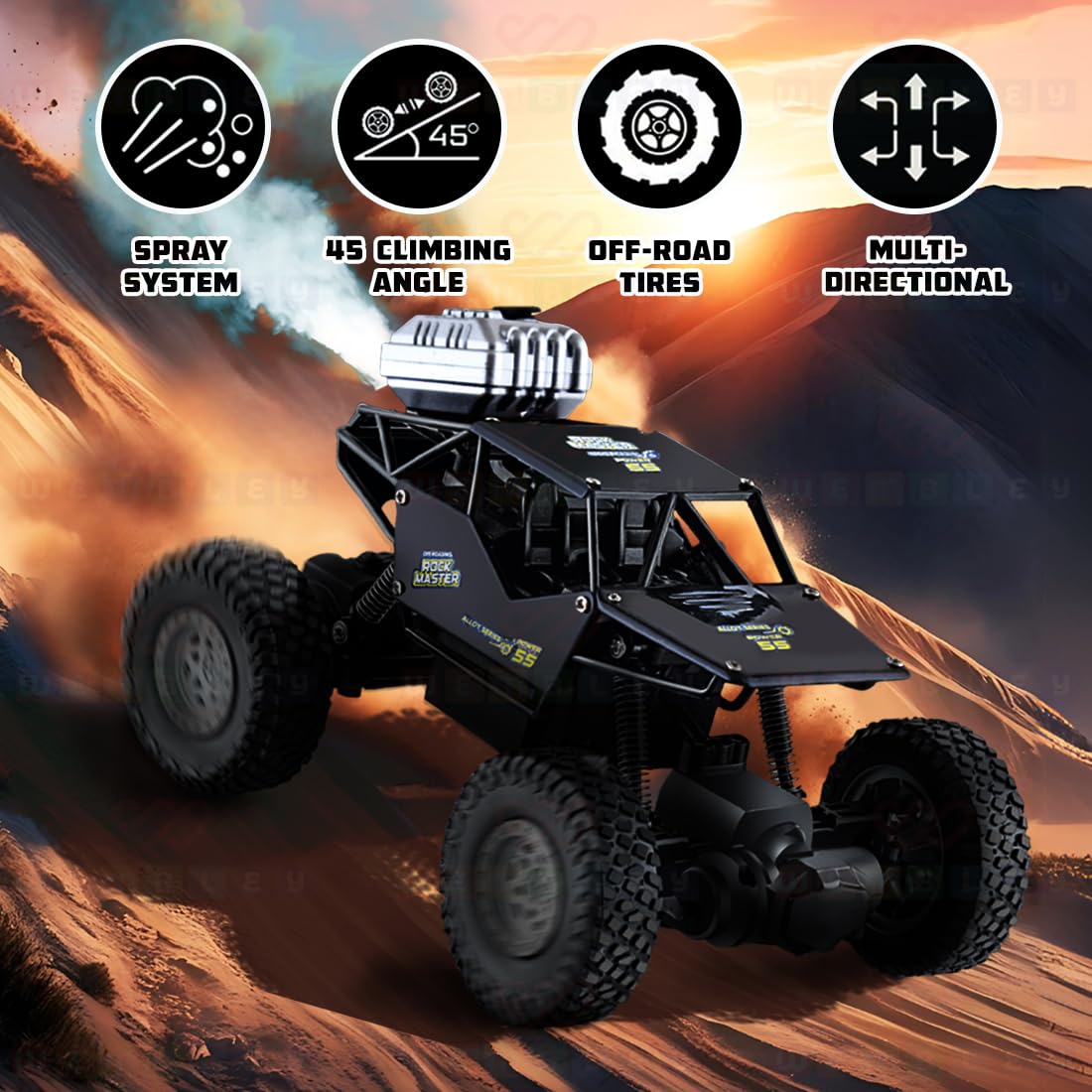 Avengers Rock Crawler Monster Truck