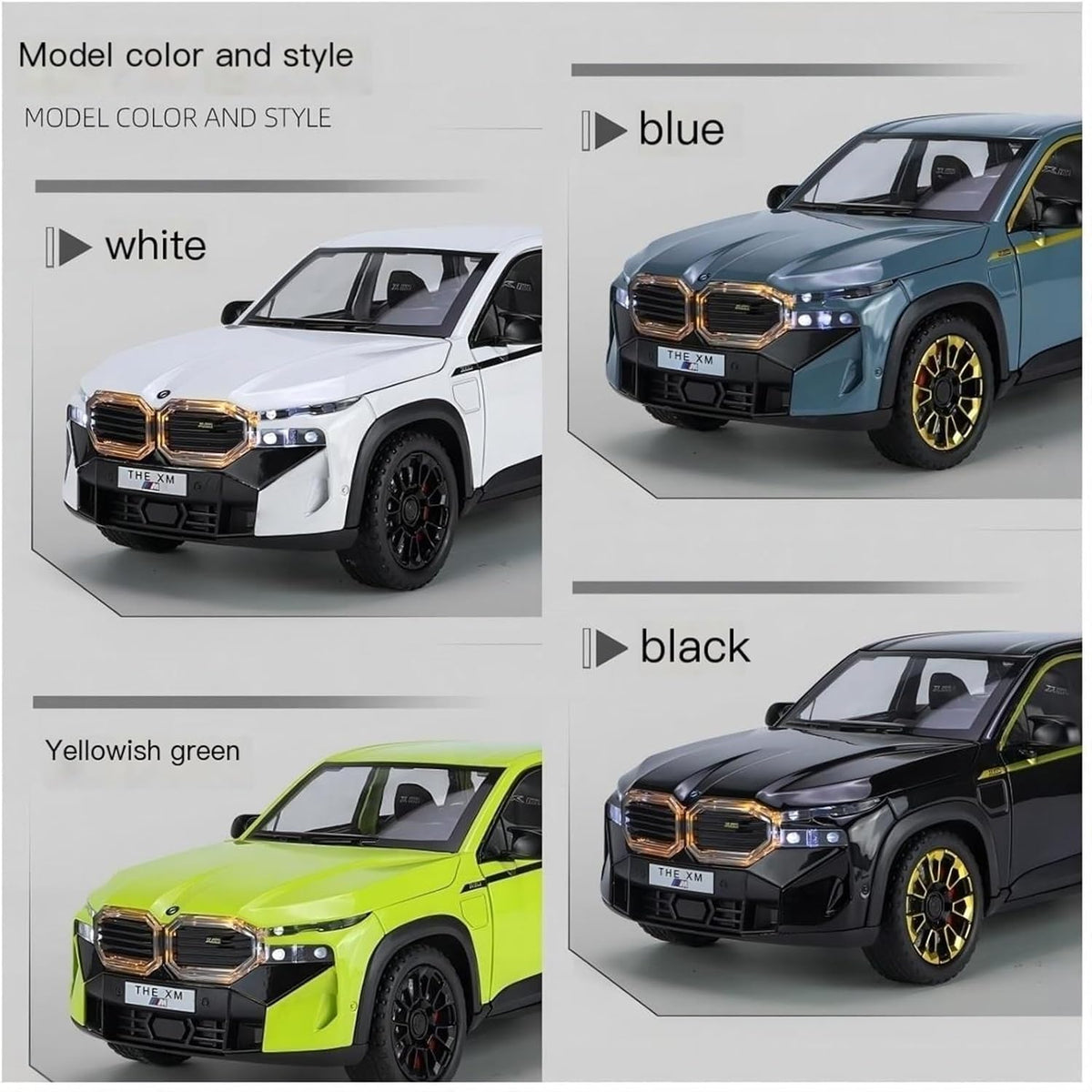 BMW XM SUV Model Diecast Toy