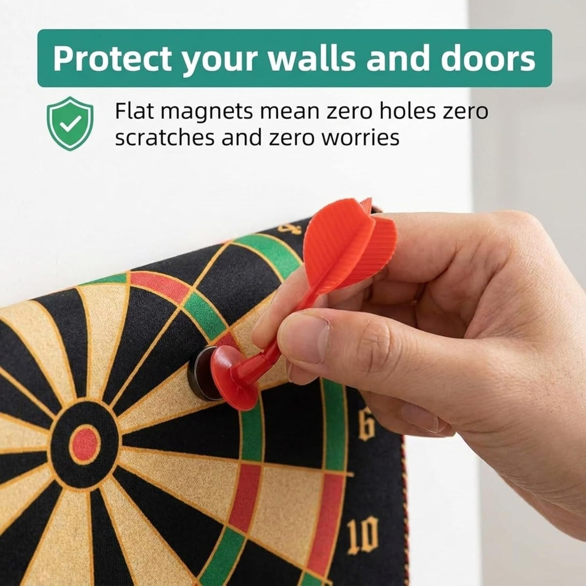 Mashes Magnetic Dart Board Game for Kids & Family