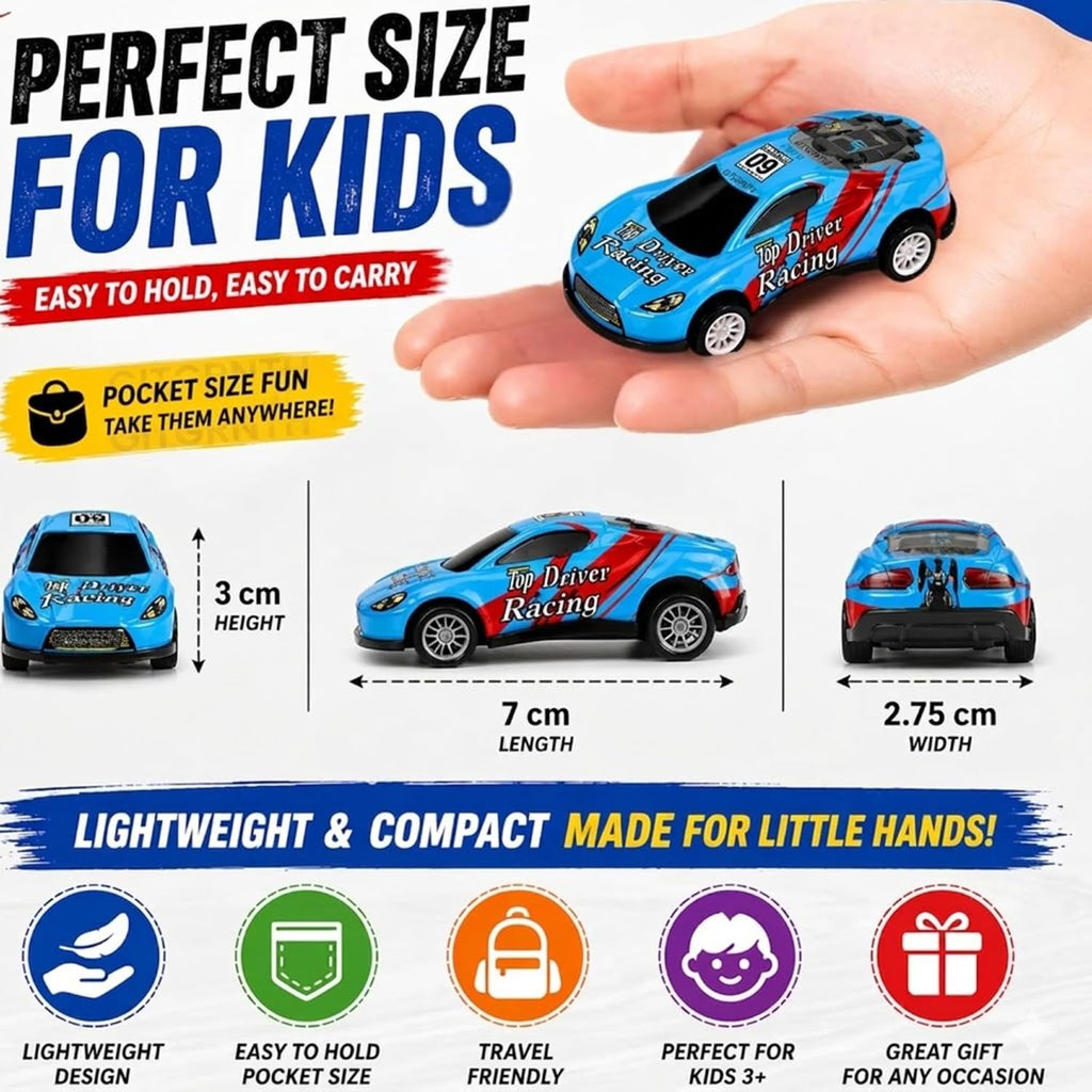 12 Pcs Racing Car Set