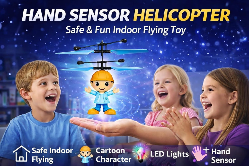 Flying Toy Hand Sensor Helicopter Boy