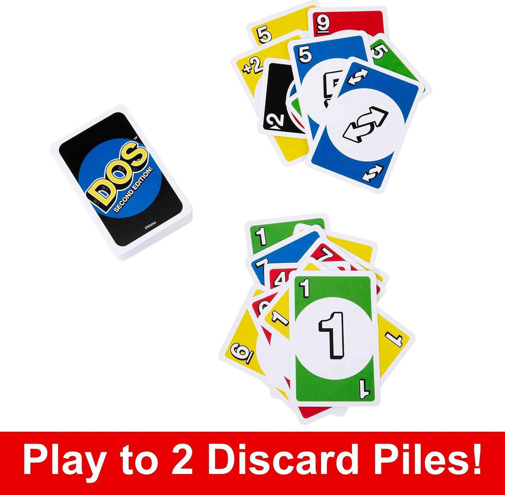 Dos Classic Card Game with a Family Friendly Twist