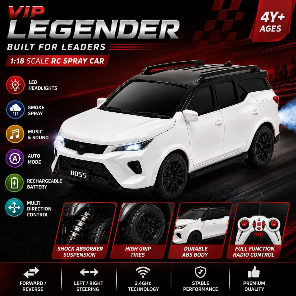 VIP Legender RC SUV Spray Effect