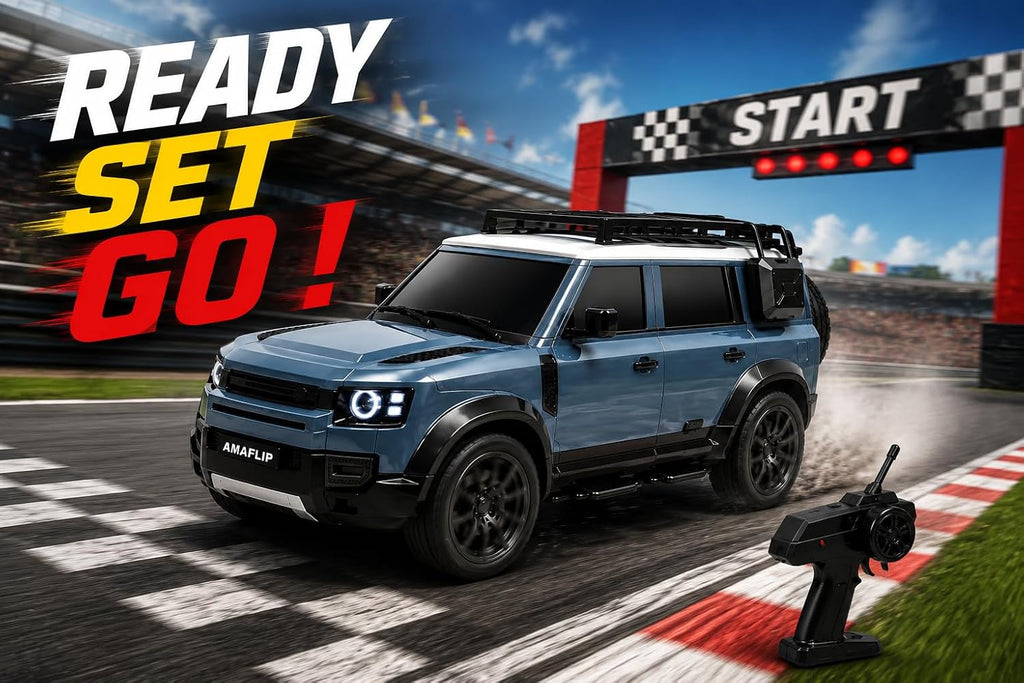 SUV Defender Remote Control Smoke RC Car
