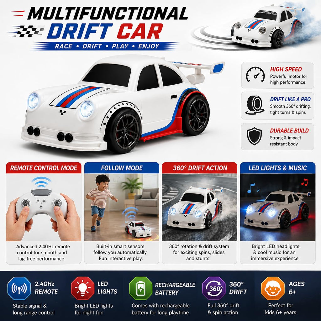 Mini Multi Functional RC Racing Car