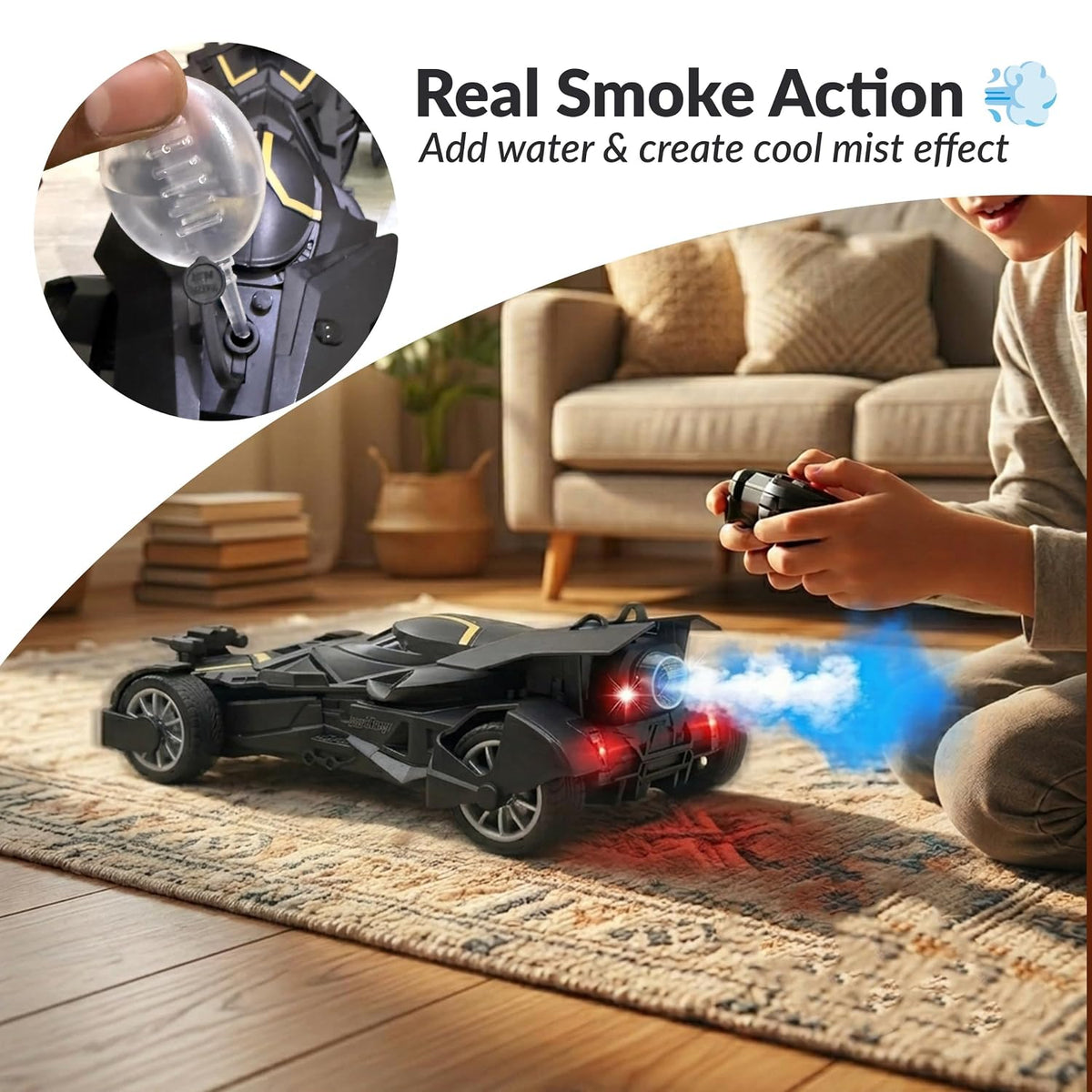 Batman Spray Rc Car