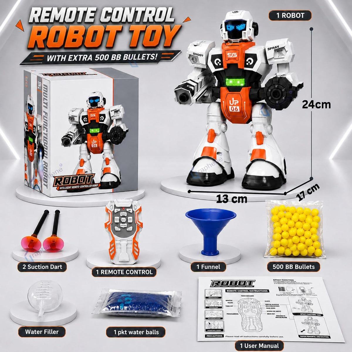 Multi Functional Robot Series Smoke & Spray