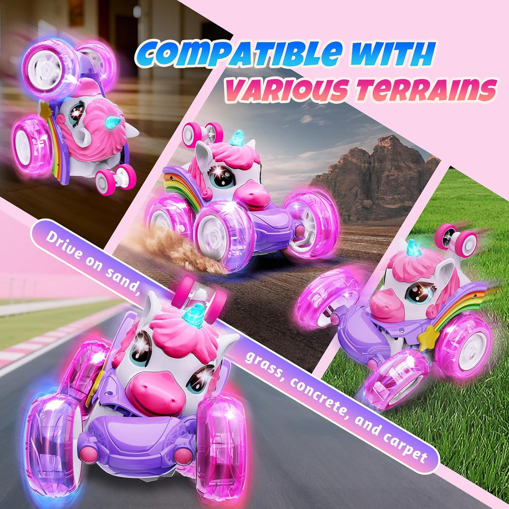 Unicorn Remote Control Car Toys for Girl