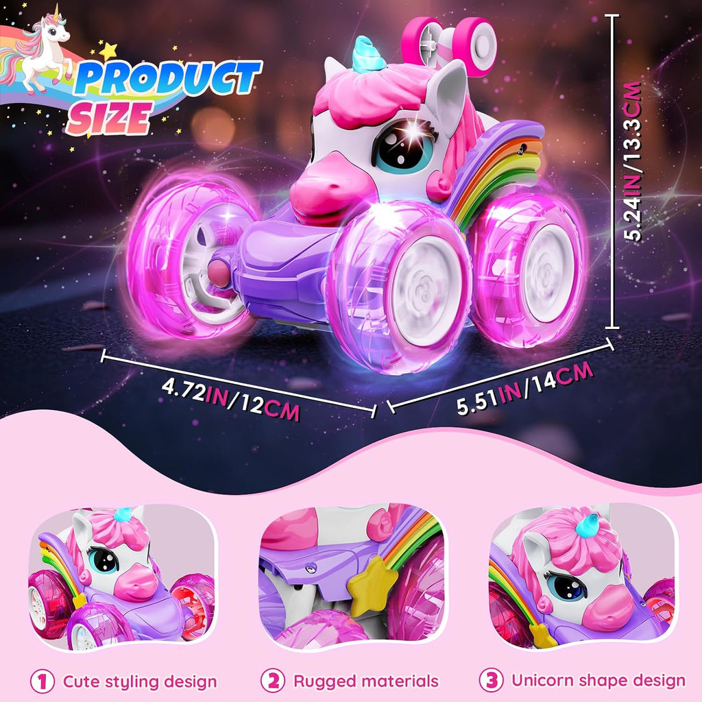 Unicorn Remote Control Car Toys for Girl