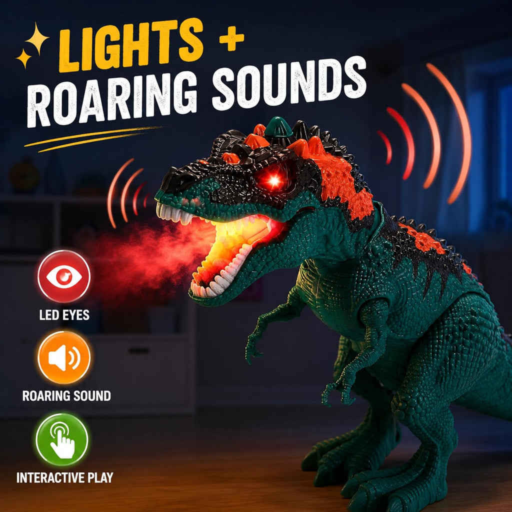 Remote Control Dinosaur With Smoke 2.4GH