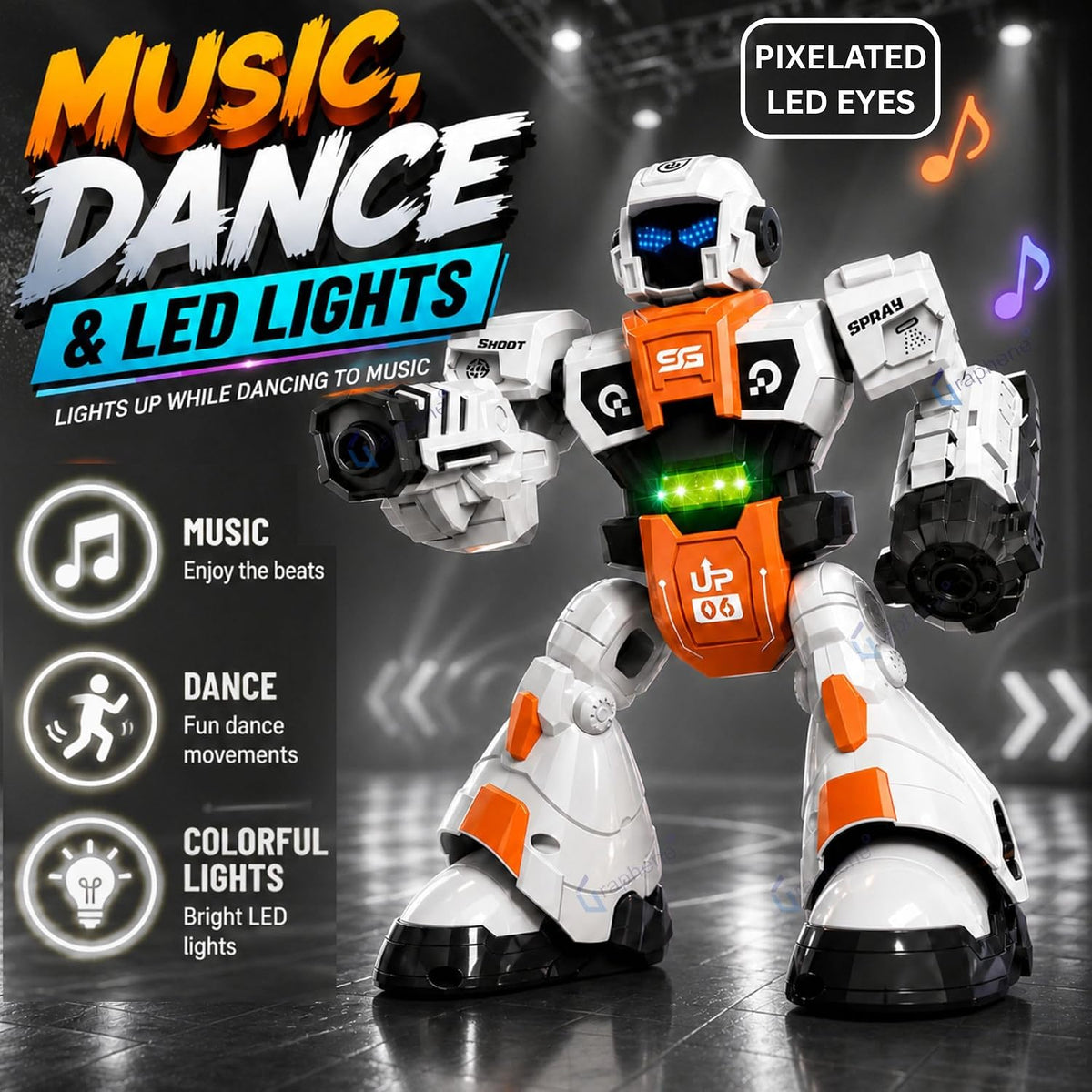 Multi Functional Robot Series Smoke & Spray