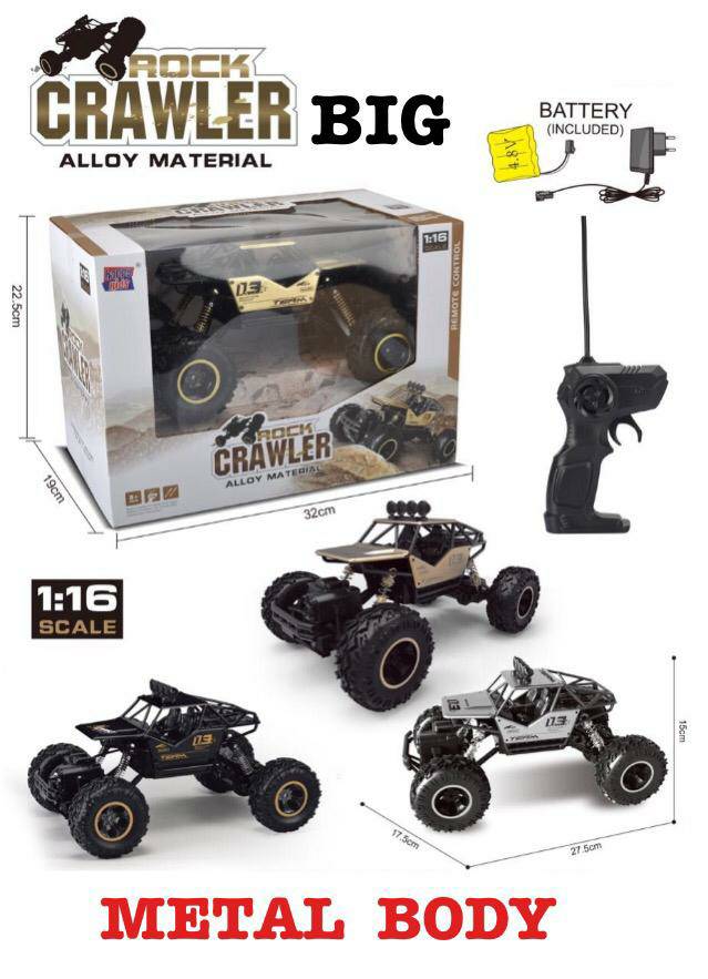 Rock Crawler Car with Smoke Offroader Rc Car High Speed 5 Functions 1:16 RC Car with Smoke Fog Styled Climbing Monster Truck Rechargeable Remote Control Car for Kids