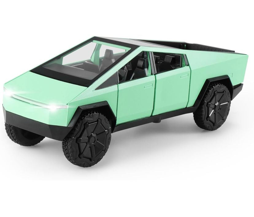 Tesla Cybertruck Dc All-Wheel Drive Diecast Scale Model Car