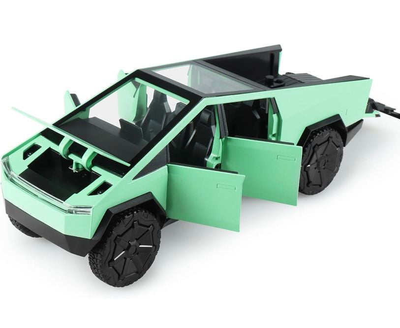 Tesla Cybertruck Dc All-Wheel Drive Diecast Scale Model Car