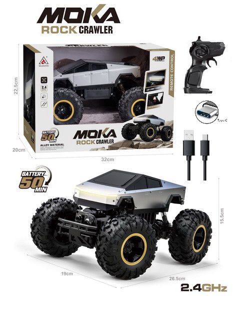Tesla RC Rock Crawler Off-Road Truck