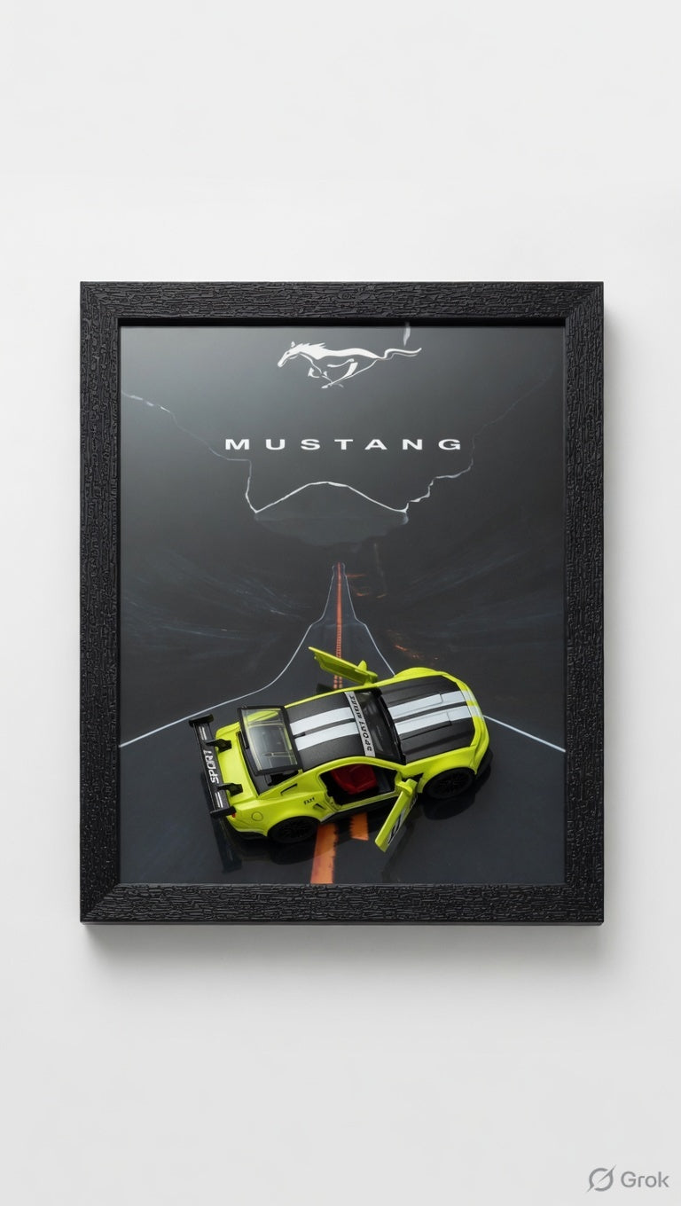 Ford Mustang 3D Frame