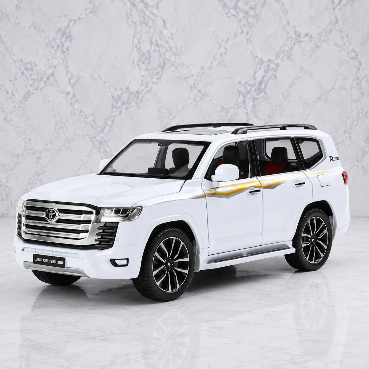 Toyota Land Cruiser LC200 ZX SUV Diecast Model Car
