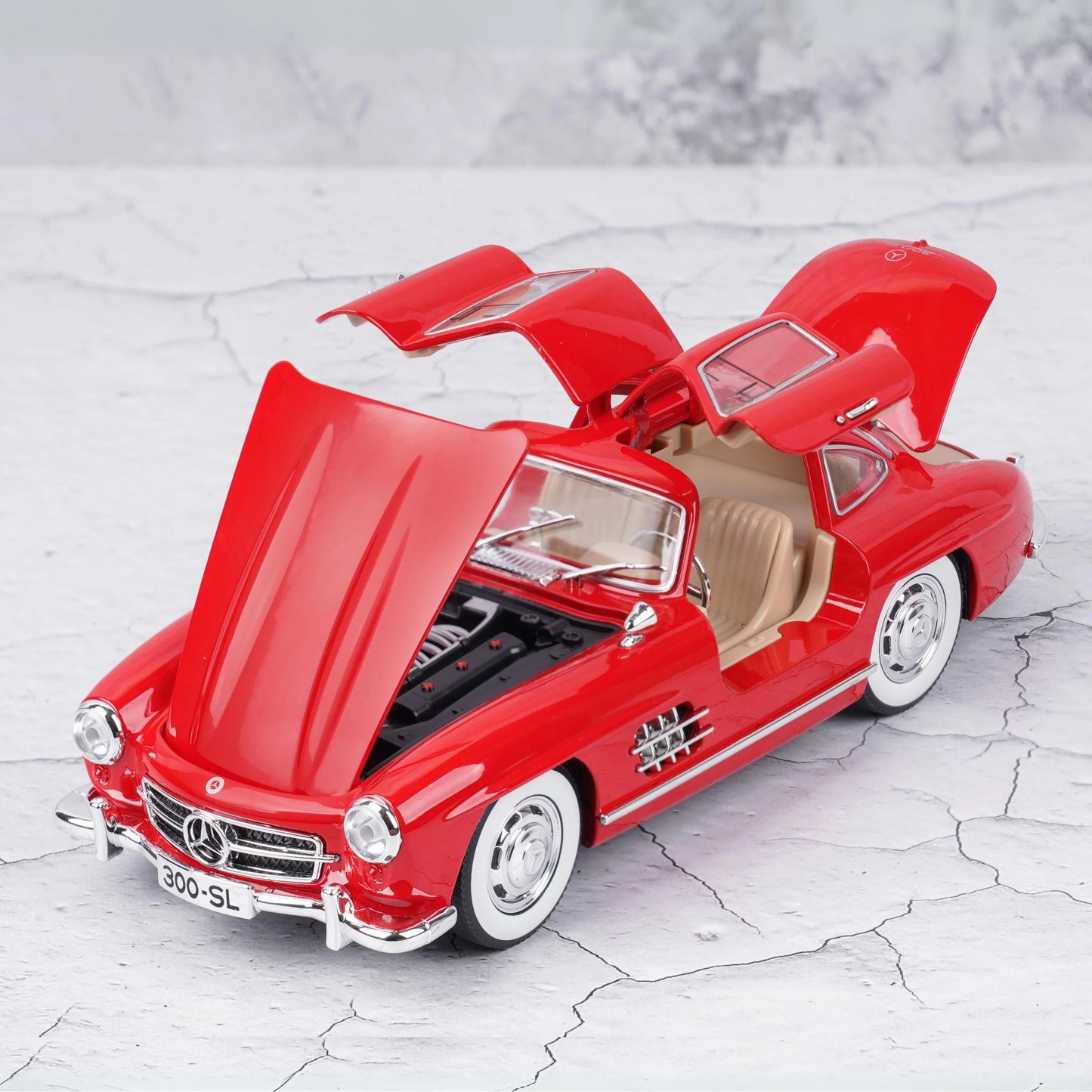 Mercedes-Benz 300Sl Diecast Scale Model Car