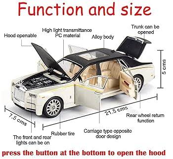 Rolls Royce Phantom Diecast Scale Model Car