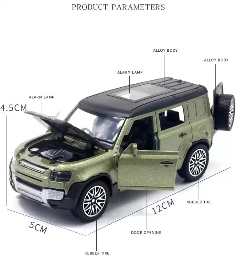 Land Rover Defender Diecast Scale Model Car