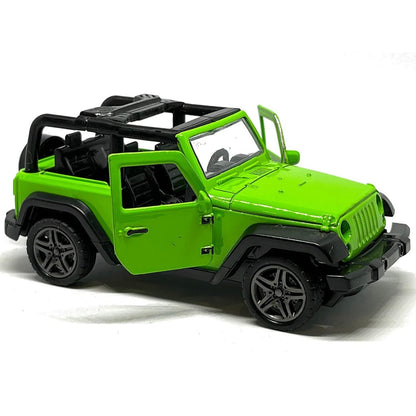 Mahindra Thar Diecast Metal Pullback Toy car with Openable Doors for Kids