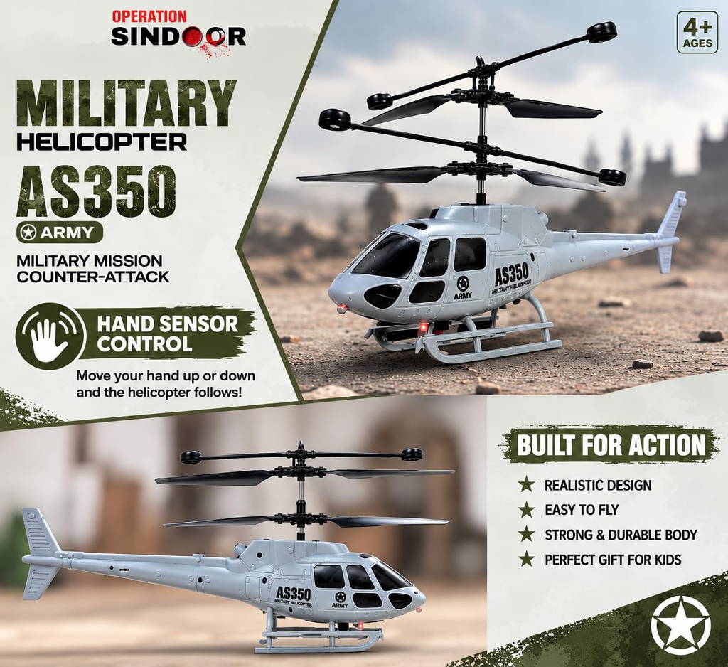 Flying Helicopter Toy for Kids
