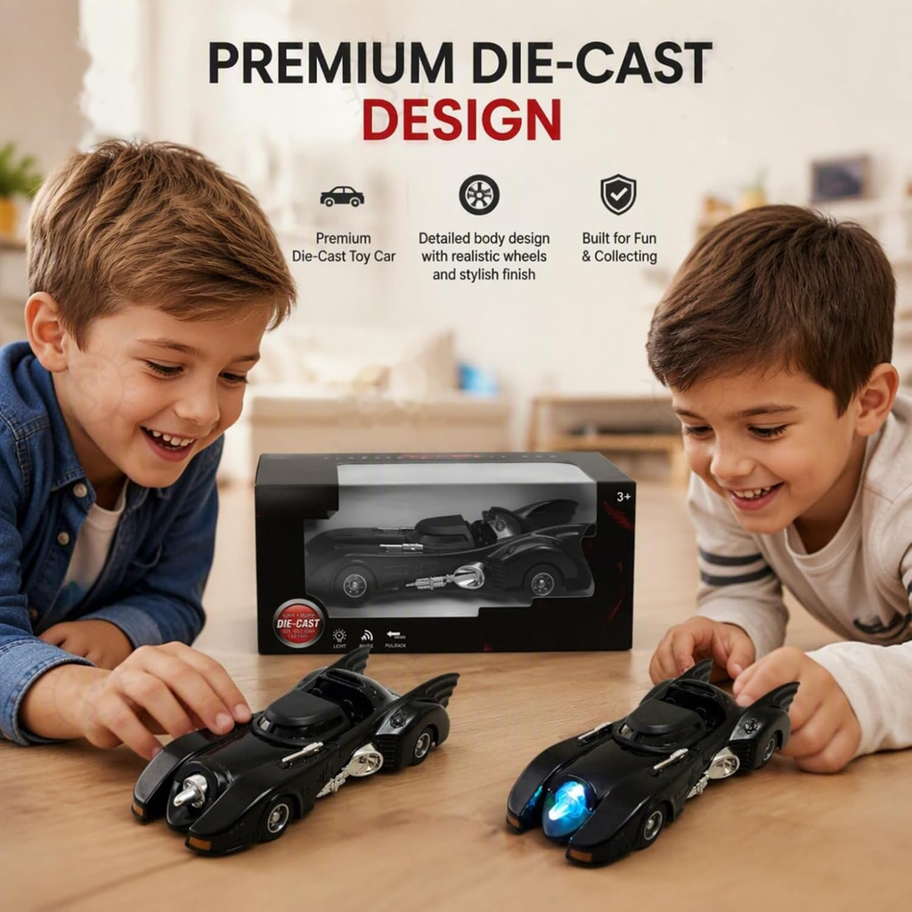 Batman Car Diecast Style Toy